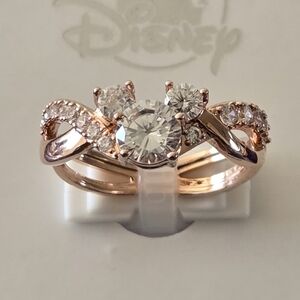 Mickey Solitaire Rose Gold - Size 7